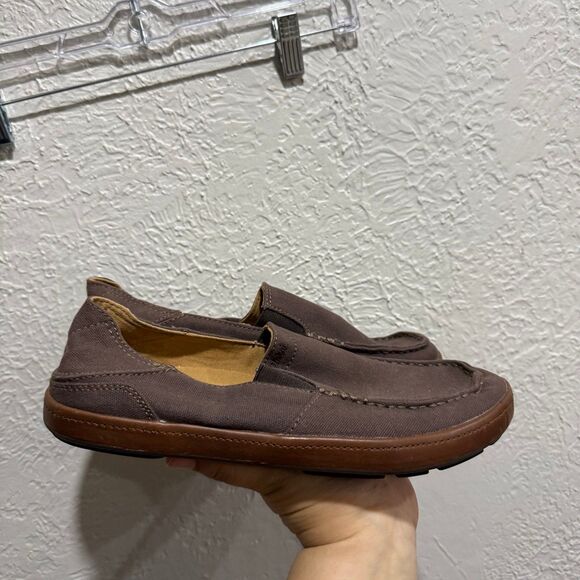 OluKai Men’s PuHalu size 8 casual slip ons loafer main image 6